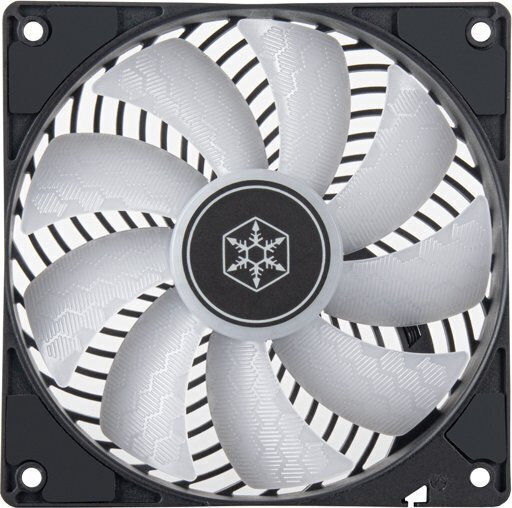 Silverstone Air Penetrator 120SK Case Fan (2000rpm / 51.32cfm) with ARGB Lighting and 4-Pin PWM Connection