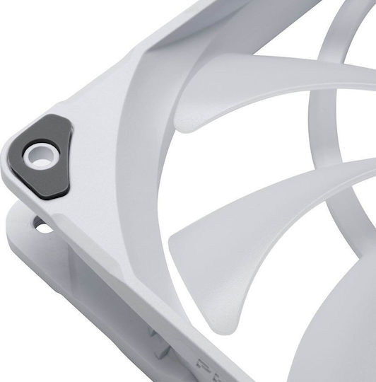Phanteks PH-F140M25 Case Fans (1800rpm / 104.62cfm) with RGB Lighting and 4-Pin PWM Connection White