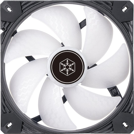 Silverstone Shark Force 140 Case Fans (2200rpm / 120cfm) with ARGB Lighting and Connection 4-Pin PWM