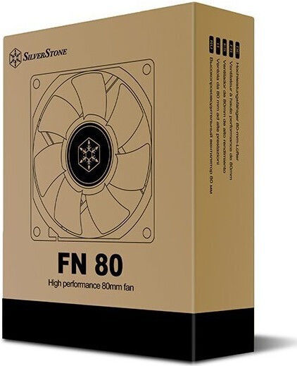 Silverstone X Case Fan 80mm (2000rpm) Χωρίς Led Φωτισμό