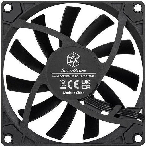 Silverstone Air Slimmer 90 Case Fan 92mm (2500rpm / 45.73cfm) Χωρίς Led Φωτισμό και Σύνδεση 4-Pin PWM