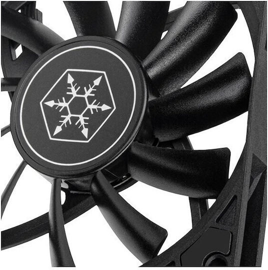 Silverstone Air Slimmer 90 Case Fan 92mm (2500rpm / 45.73cfm) Χωρίς Led Φωτισμό και Σύνδεση 4-Pin PWM