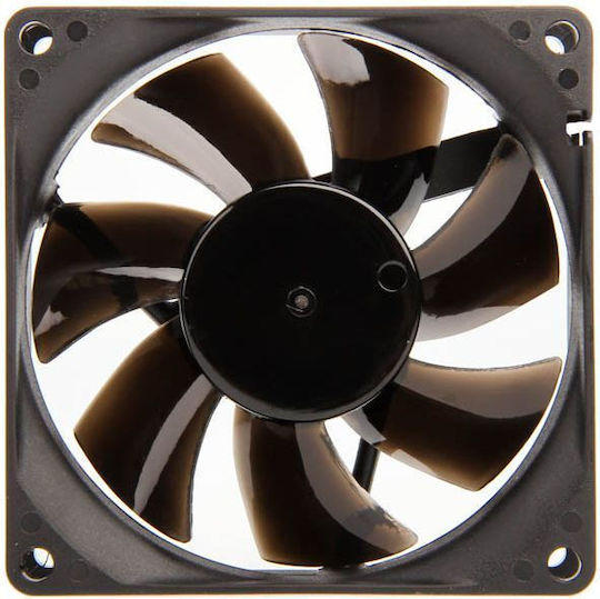 Noiseblocker BlackSilent Pro P-P Case Fan 80mm (2000rpm / 58.85cfm) Without LEDs Lighting and Connection 3-Pin