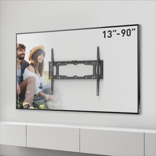 Barkan E400+.B Βάση Τηλεόρασης Τοίχου έως 90" και 60kg Μαύρο