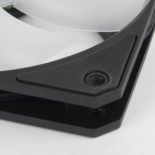 Silverstone Air Slimmer 120 Вентилатор За Кутия (1800 Оборота / 63.67 CFM) С ARGB Осветление И 4-Изводна ШИМ Свързване