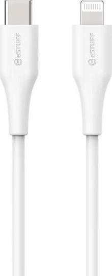 eSTUFF USB-C zu Lightning Kabel Weiß 1m (ES602170-BULK)