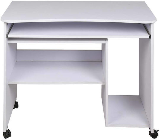 Desk Wooden White 93x48x76cm