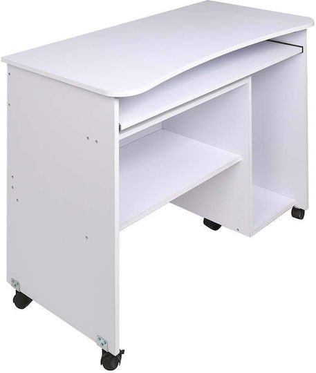 Desk Wooden White 93x48x76cm
