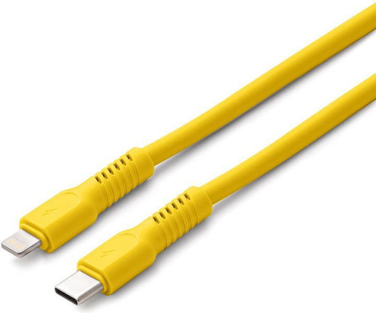 Colorum USB-C zu Lightning Kabel 27W Gelb 1.8m (CK12-CL-05)