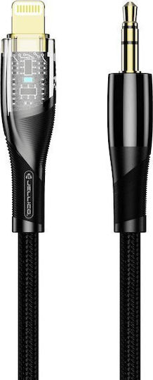 Jellico Regular la Cablu Lightning Negru 1.2m