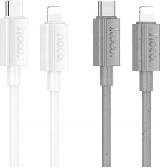 Hoco USB-C to Lightning Cable 27W Γκρι 1m
