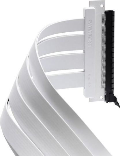 Phanteks Καλώδιο Riser PCIe για GPU PH-CBRS4.0_FL30_WT01