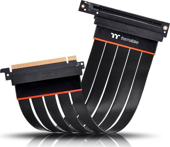 Thermaltake Кабел Riser PCIe за GPU PCIe 4.0 с 90-градусов адаптер AC-060-CO1OTN-C2