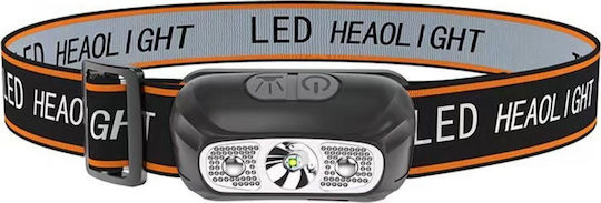 Lean Toys Wiederaufladbarer LED Kopflampe