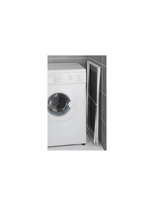 Wenko Bathroom Wall-Mounted Towel Rack Single 53.5x80.5cm Inox Gray