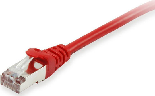 Equip S/FTP Cat.6 (Gigabit) Καλώδιο Δικτύου Ethernet 30m Κόκκινο
