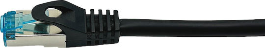 Equip S/FTP Cat.6a (Gigabit) Network Cable Ethernet 2m Black