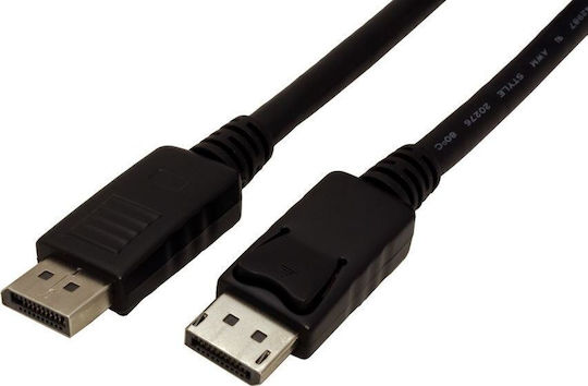 Value Cable DisplayPort male - DisplayPort male 1.5m Μαύρο (11.99.5629)