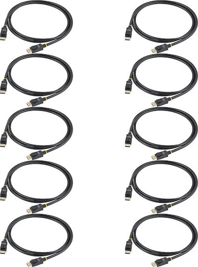 StarTech Kabel DisplayPort-Stecker - DisplayPort-Stecker 2m Schwarz (DISPL2M10PK)