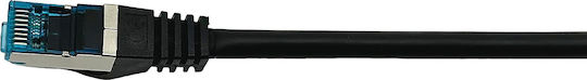 Equip S/FTP Cat.6a (Gigabit) Network Cable Ethernet 2m Black