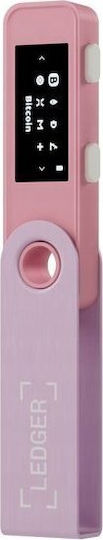 Ledger Nano S Plus Cryptocurrency Wallet Pastel Pink