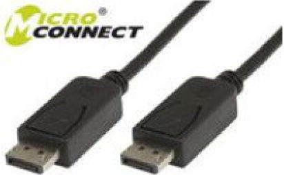 Microconnect Cable DisplayPort male - DisplayPort male 1.8m Μαύρο (DP-MMG-180)