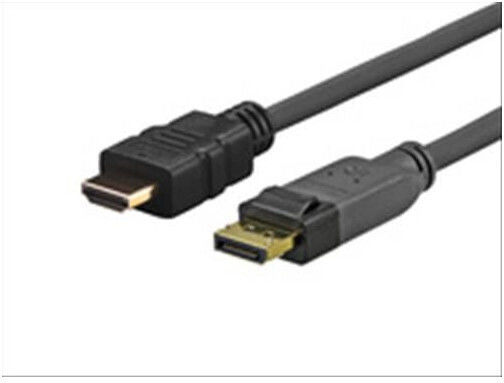 Vivolink DisplayPort Cable Male - HDMI Male 1m Black