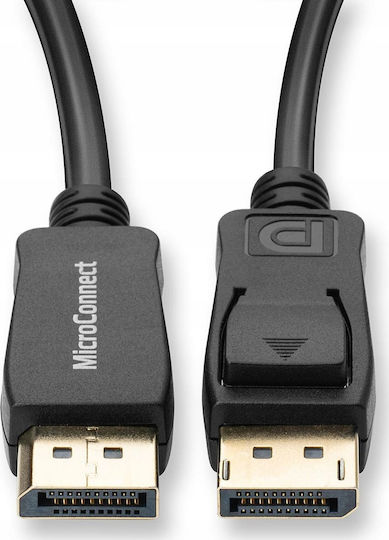 Microconnect Кабел DisplayPort мъжки - DisplayPort мъжки 3м Черен (MC-DP-MMG-300)
