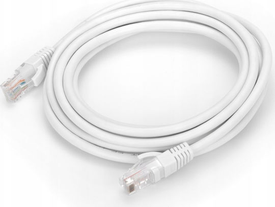 Montis U/UTP Cat.5e Netzwerkkabel Ethernet 1,5m Weiß