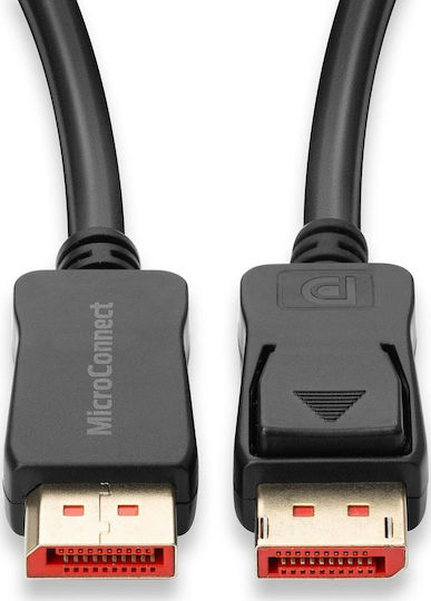 Microconnect Cable DisplayPort male - DisplayPort male 0.5m Black (MC-DP-MMG-050V1.4)