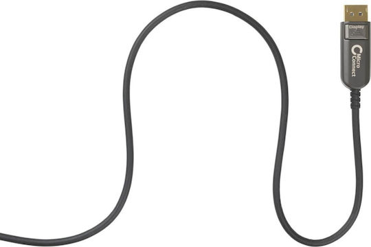 Microconnect Cable DisplayPort male - DisplayPort male 10m Μαύρο (DP-MMG-1000V1.4OP)