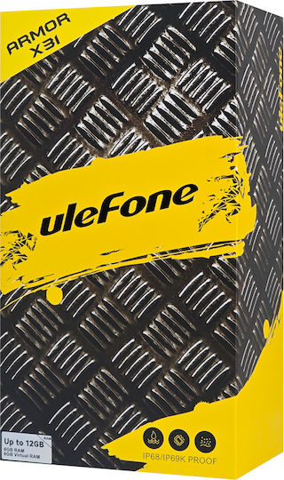 Ulefone Armor X31 Dual SIM (6/128GB) Ανθεκτικό Smartphone Μαύρο