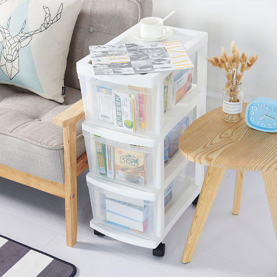 Συρταριέρα Αποθήκευσης Πλαστική Μ41.5xΠ26xΥ67εκ.