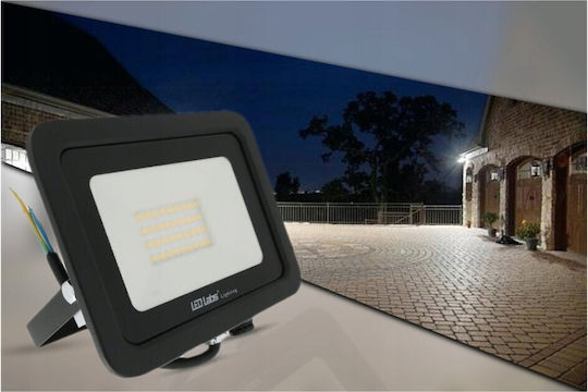 Lumax Στεγανός Προβολέας LED 50W Φυσικό Λευκό 4000K IP65