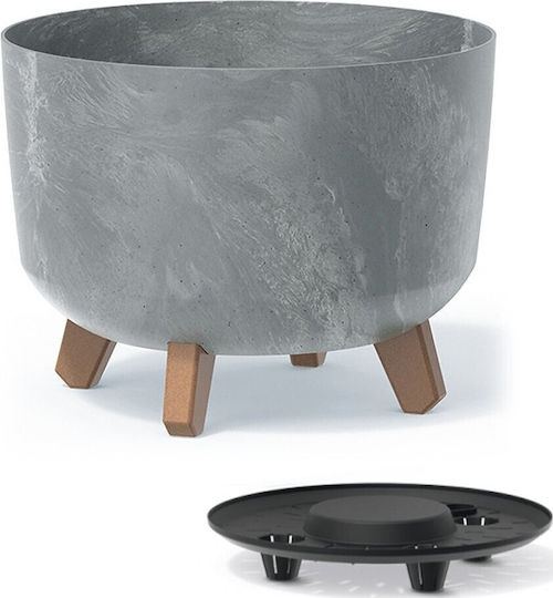 Prosperplast Blumentopf Gracia Übertopf Gray