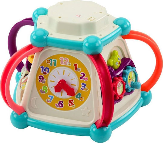 Lean Toys Куб за дейности със светлина и звуци