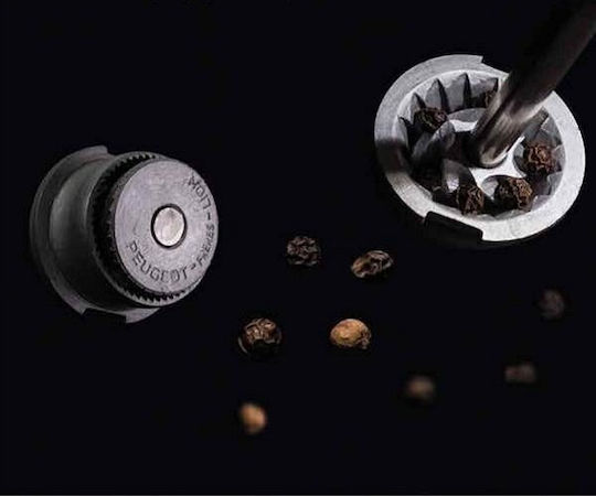 Peugeot Bistro Χειροκίνητος Μύλος Αλατιού Ξύλινος σε Ροζ Χρώμα 10cm