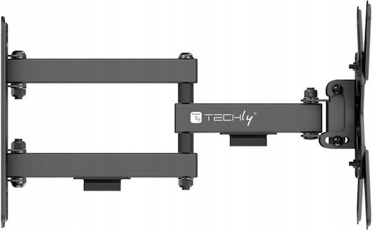 Techly ICA-LCD 423 Βάση Τηλεόρασης Τοίχου με Βραχίονα έως 43" και 20kg