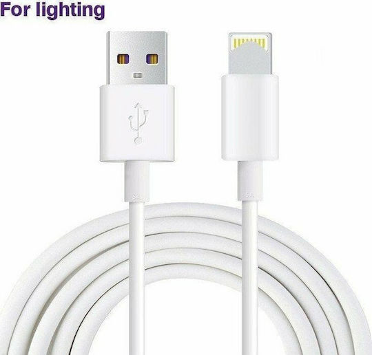 Blue Star Regular USB-A la Cablu Lightning 12W Albastru 1m