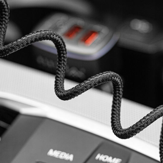 Montis Spirale USB-A zu Lightning Kabel Schwarz 1.5m (6480394)