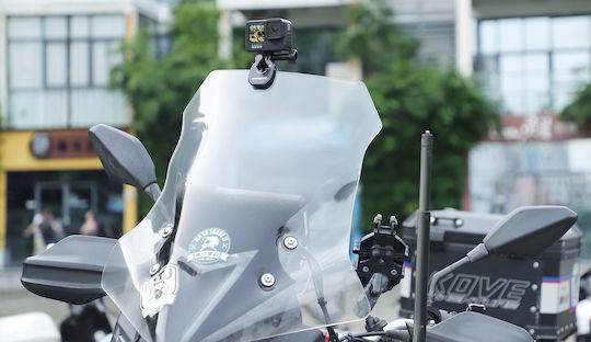 Sunnylife Motorcycle Window Mount Base Gopro Sjcam Xiaomi Dji Insta360 Zj846-d
