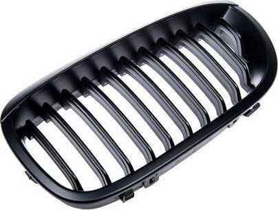Mtuning Sport Grille Single Fins Matt Black BMW 3 E46 Facelift 2003-2006