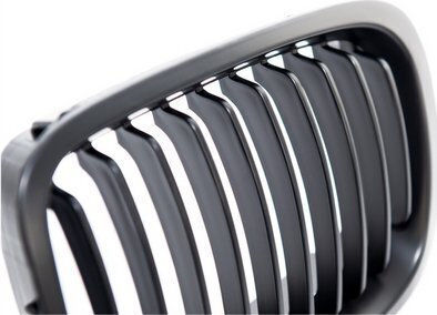 Mtuning Sport Grille Single Slat Matt Black BMW 3 E46 Compact Pre-Facelift 1998-2001