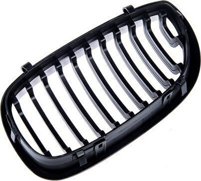 Mtuning Sport Grille Single Fins Matt Black BMW 3 E46 Facelift 2003-2006