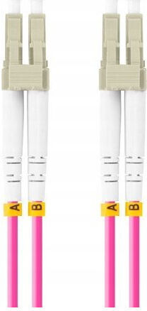 Lanberg Lanberg Optical Fiber Cable LC/UPC-LC/UPC 0.5m Purple