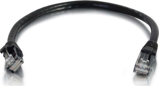 C2G U/UTP Cat.5e Ethernet Network Cable 1m Black 1pcs