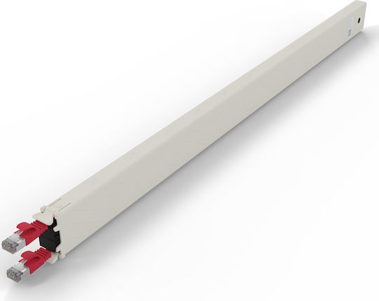 Patchbox U/FTP (STP) Cat.6a (Gigabit) Καλώδιο Δικτύου Ethernet 1.8m Κόκκινο