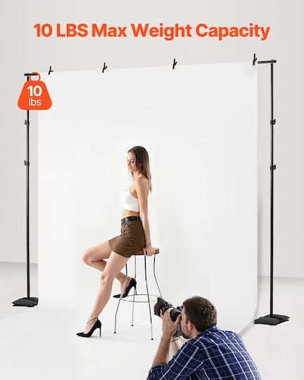 Vevor Photography Backdrop Fabric 259.08x304.8cm Beige