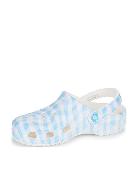Crocs Classic Saboti Albastri Pentru Femei