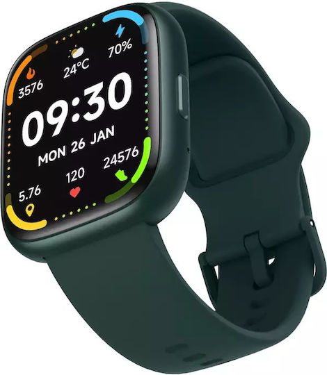 MaxCom Ecowatch 6 46mm with Heart Rate Monitor (Green)